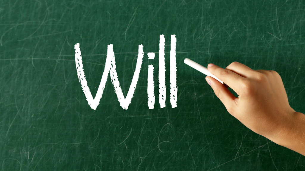 Qual o significado de will em inglês?